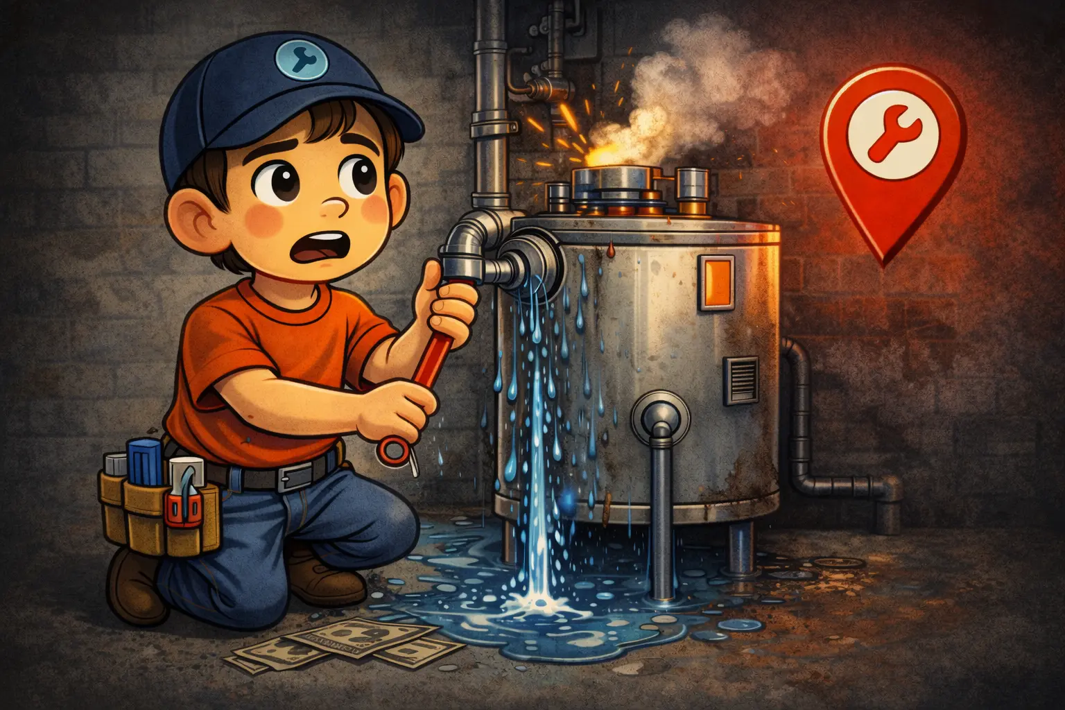 Emergency Water Heater Repair Near Me: Who to Call and What to Do First