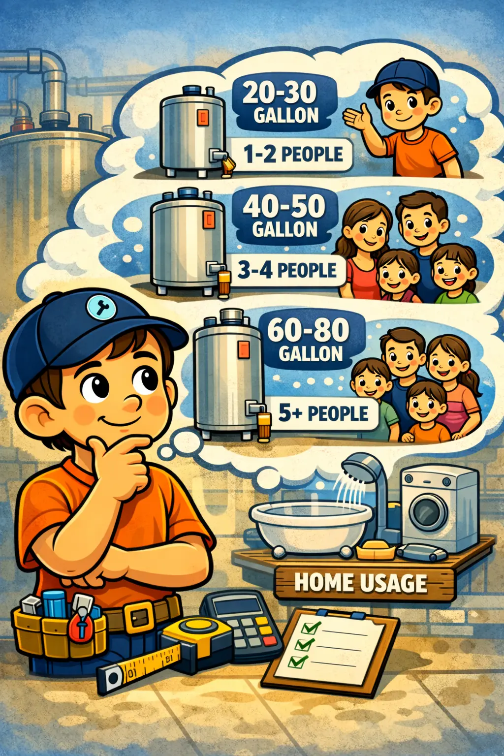 What Size Water Heater Do I Need?